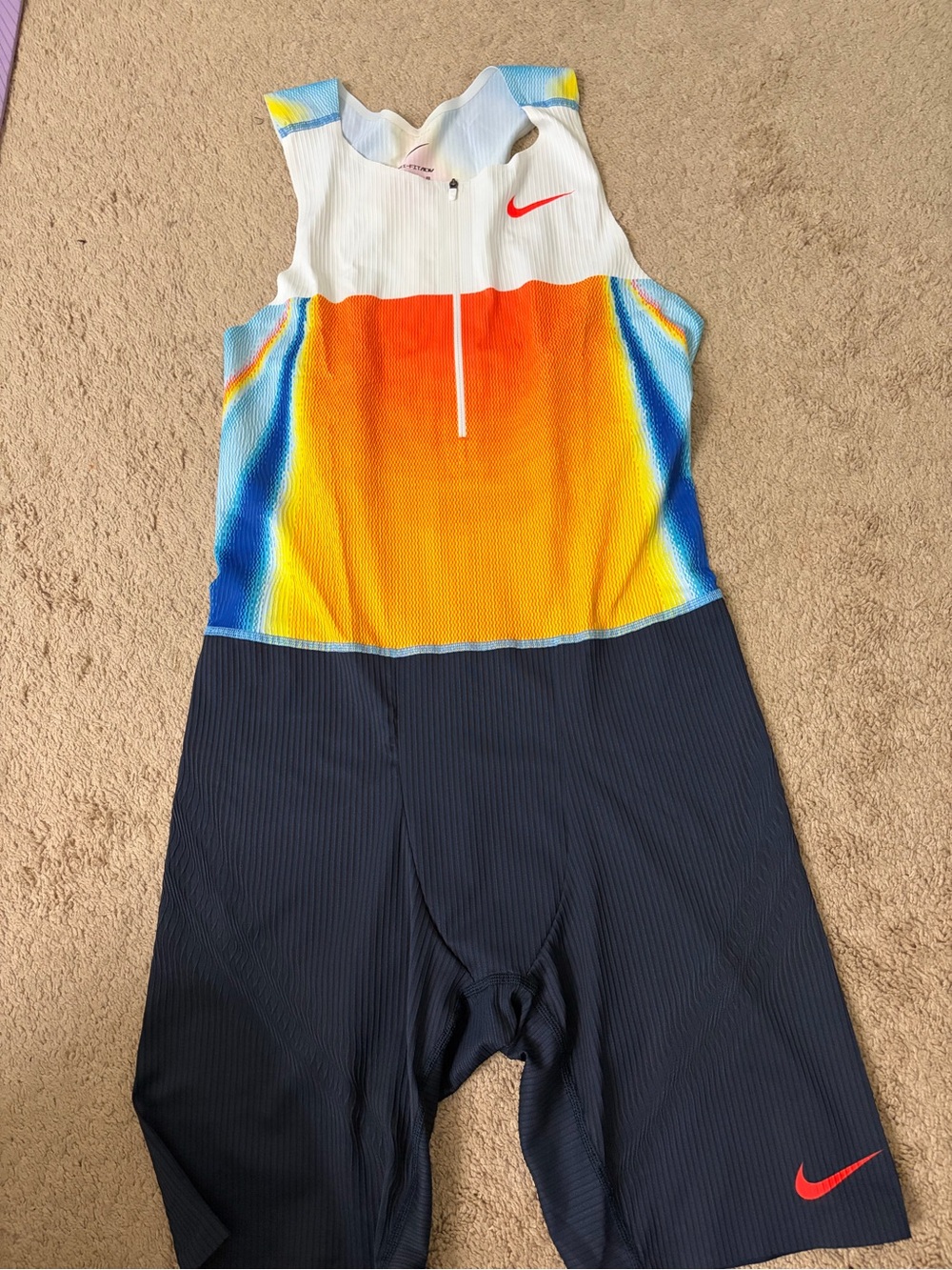 Nike Men’s 2025 Pro Elite Team Speedsuit with Sleeve Brand New with No Tags